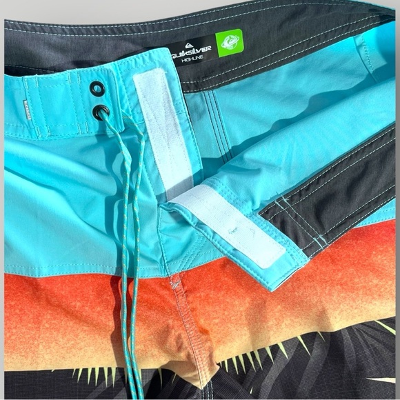 Quicksilver HighLine Bathing Suit Trunks - Picture 3 of 14